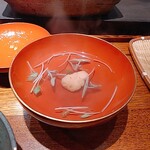 みかわ 是山居 - お吸いもので箸休め