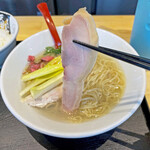 超純水採麺 天国屋 - 鶏もも肉チャーシュー