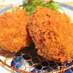 洋食堂 すずき - ミンチかつとコロッケ②