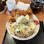 Katsuya - スタミナ丼とチキンカツ￥690+大盛