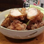 やきとり 正や - 丹波地鶏のもも肉和風からあげ