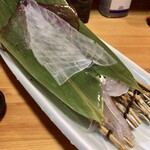 烏賊食堂 - 泳ぎイカ姿造り(中)