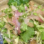 烏賊食堂 - 桜鯛中華サラダ
