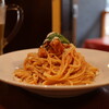 Bar Saporito - モッツアレラとベーコンのトマトパスタ 1,000円(2022年6月)