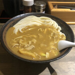 でら打ち - ひやあつカレーうどん大950円