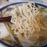 唐変木 - タンメンに相応しい麺です、おいしい