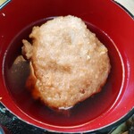 Teuchi Soba Katsura - 蕎麦掻き揚げ出汁