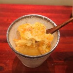 島津 - 谷中生姜と駿河湾の桜海老の茶碗蒸し