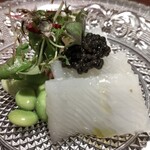 イル アオヤマ - ●アオリイカ、キャビア