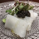 イル アオヤマ - ●アオリイカ、キャビア