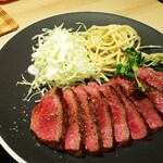 Amusekitchen - 国産牛おろしステーキ定食