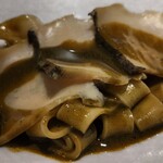 イル アオヤマ - ●黒アワビのパスタ、肝ソース