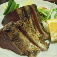 土佐料理 司 高知本店 - カツオの塩たたき