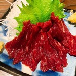 肉串専門店 肉乃 - 【馬】
            〜もも(赤身)〜　690円