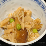 蓬左茶寮 - なめ茸山椒