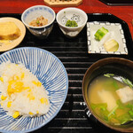 蓬左茶寮 - 食事