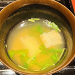 蓬左茶寮 - 味噌汁