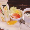 カフェ・ド・ラペ - モーニング　Cトーストサンド650円