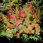 トゥールダルジャン - エントランスの生花