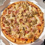 加悦の美味しいピザ店 - ガーリックトマトスペシャルピザ