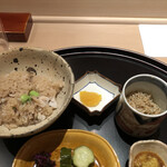 御料理 かつ志 - 生⁉︎ のカラスミ　ちりめん山椒