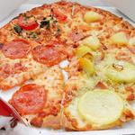 ドミノ・ピザ - 料理写真:クワトロハッピー ウルトラクリスピークラスト Mサイズ(23cm) (税込)995円 ※更に拡大 (2022.06.25)