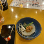 Hamayaki Kaisen Izakaya Daishousuisan - 大根の味噌がピリ辛で美味しかった