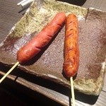 地鶏串焼家 鳥みや - H25.03　チョリソー\180