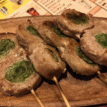 炭火野菜巻串と焼売 博多うずまき - 野菜串1