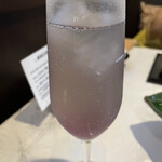 レストランRyu - 本日のノンアルスパークリング　スミレ