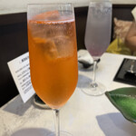 レストランRyu - 本日のノンアルスパークリング　サクランボ