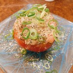 OKIRAKU - 納豆のトマトカップサラダ