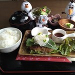 カフェ福ろう - 料理写真:ハンバーグ150g（スダチ風味おろし醤油）650円