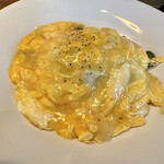 kitchen俊貴 - ほうれん草と玉子のサラダ