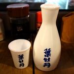 居酒屋　葉牡丹 - 日本酒「松翁（まつおきな）」（1合220円）