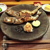 赤坂とゝや魚新 - 鰯塩焼定食