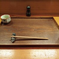 赤坂とゝや魚新 - ランチでもきちんとセッティングされてます。