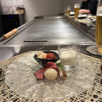 鉄板焼き 太縁 - 