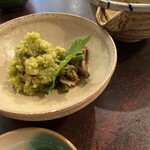 寺方蕎麦 長浦 - 鳥わさび和え