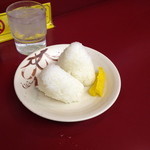 東洋軒 - 米に艶が有ります。