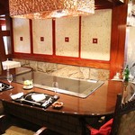 横浜うかい亭 - 鉄板個室１