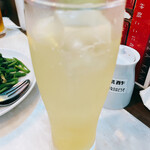 老辺餃子舘 新宿本店 - シークワーサーソーダ　480円