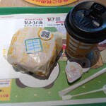 マクドナルド - チキンクリスプマフィンとコーヒーのコンビ200円(2022.6.13)