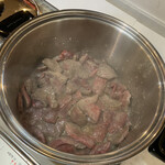 ツルヤ - 本当は、、フライパンでやりますが、、、省略のメイラード反応