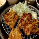 Sapporo Zangi Hompo - おろしポン酢ザンギ定食（800円）