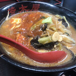 Uma Kara Tammen Arakiya - 味噌麻婆麺850円