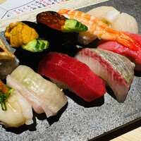 梅田 鮨割烹のの - 上にぎり