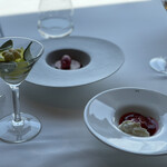 ピエール・ガニェール - ピエール・ガニェールひらめきのデザート。