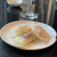 龍天門 - お店の方が巻いてくださいました。