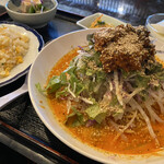 Chuukaryouri Tatsukichi - 坦々冷やし麺チャーハンセット